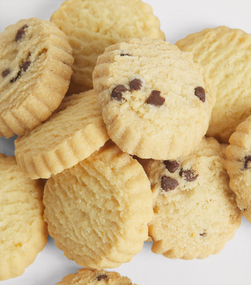 Harrods Scottish all-butter classic and chocolate chip shortbread miniatures 200g, UK version