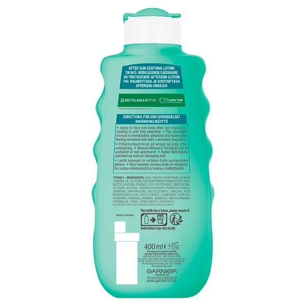 Ambre Solaire After Sun Lotion 400ml GOODS Sainsburys   