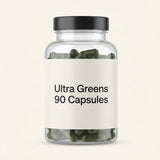 Holland & Barrett Ultra Greens supplement 90 capsules, UK version