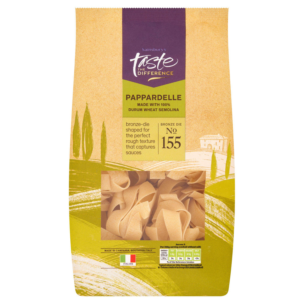 Sainsbury's Pappardelle Pasta, Taste the Difference 500g