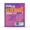 Dillon Organic keto bagel original flax 150g, imported from the UK