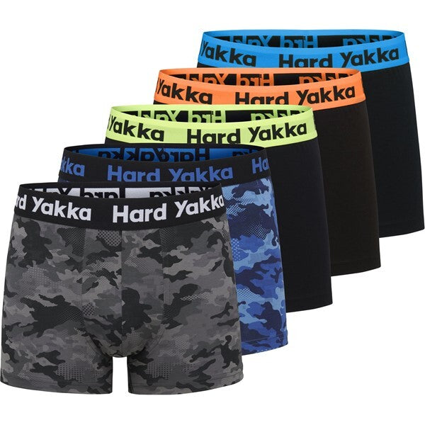 Hard Yakka Cotton Trunk Five Pack Multicoloured, Size XL GOODS Superdrug   