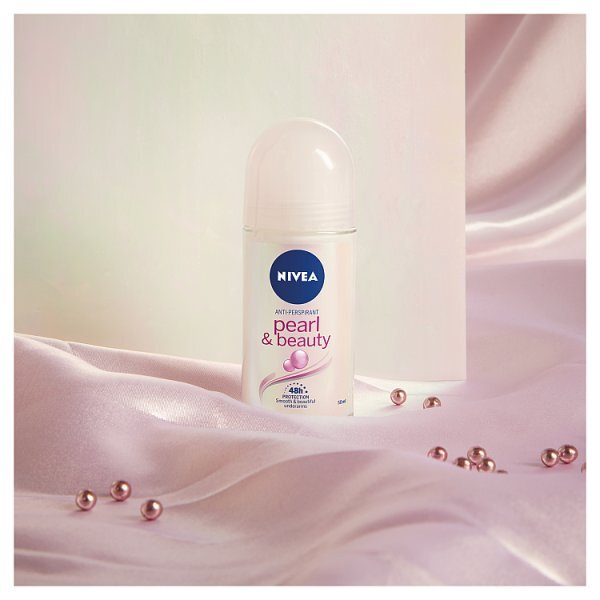 NIVEA Anti-Perspirant Deodorant Roll-On Pearl & Beauty 50ml GOODS Superdrug   