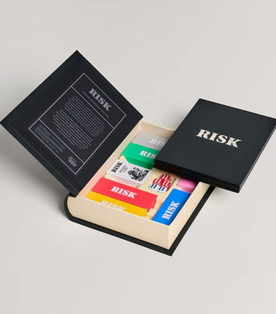 Vintage Bookshelf Risk board game edition - British product
