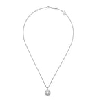 Chopard white gold Happy Diamonds pendant necklace (British brand)