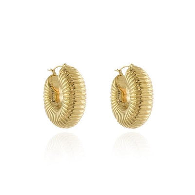 Superdrug Cachet Fifer Hoop Earrings- Buy online at McGrocer