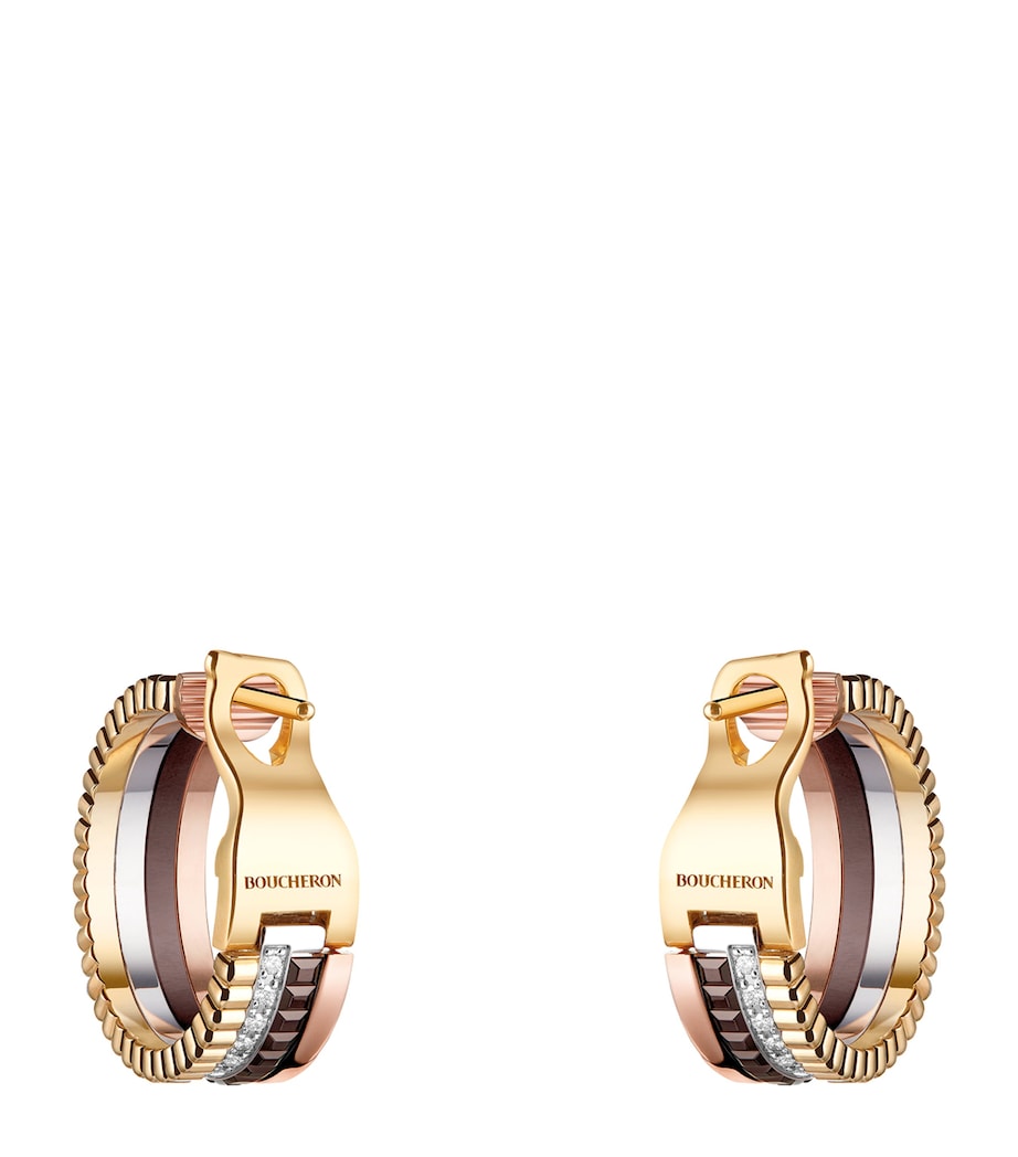 Boucheron Quatre Classique hoop earrings - British product