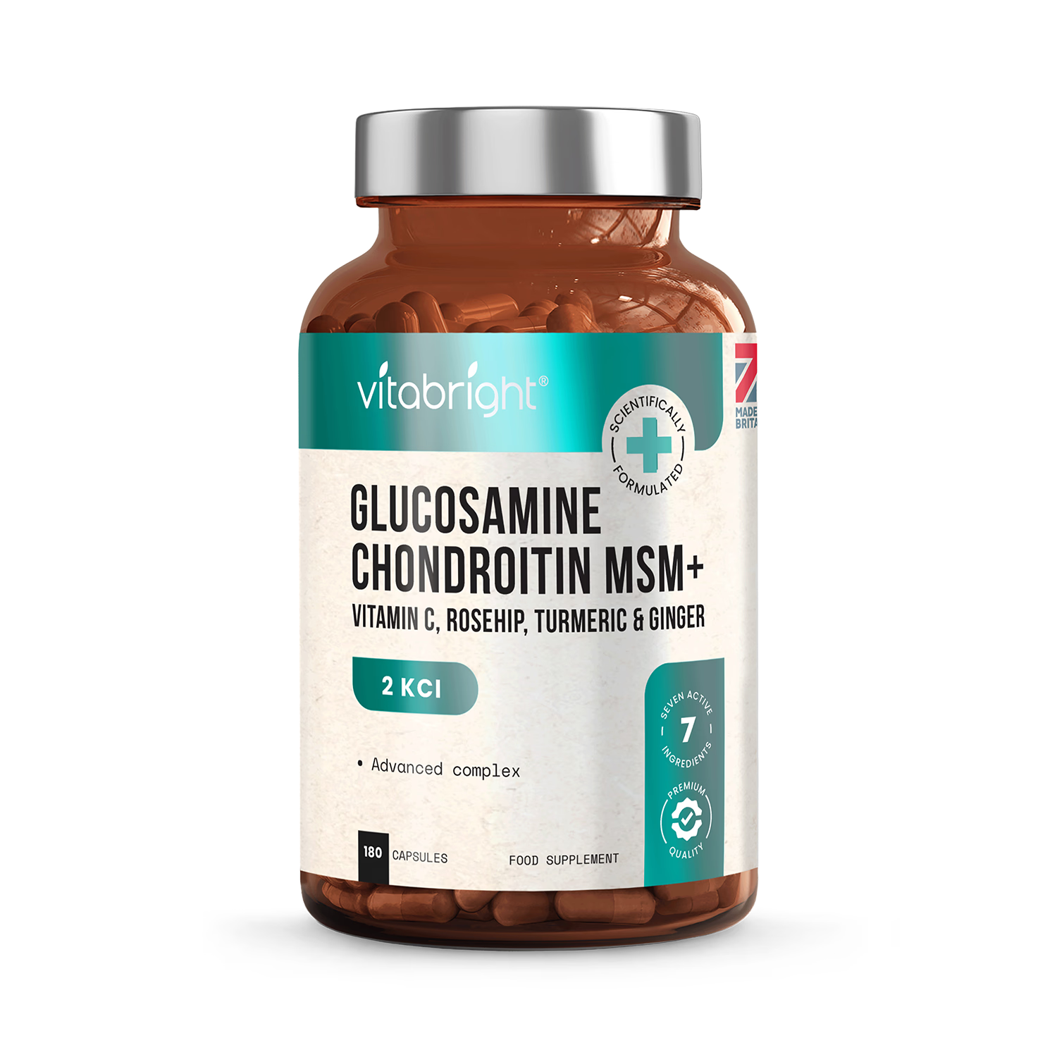 VitaBright joint complex 7-in-1 180 capsules, UK version