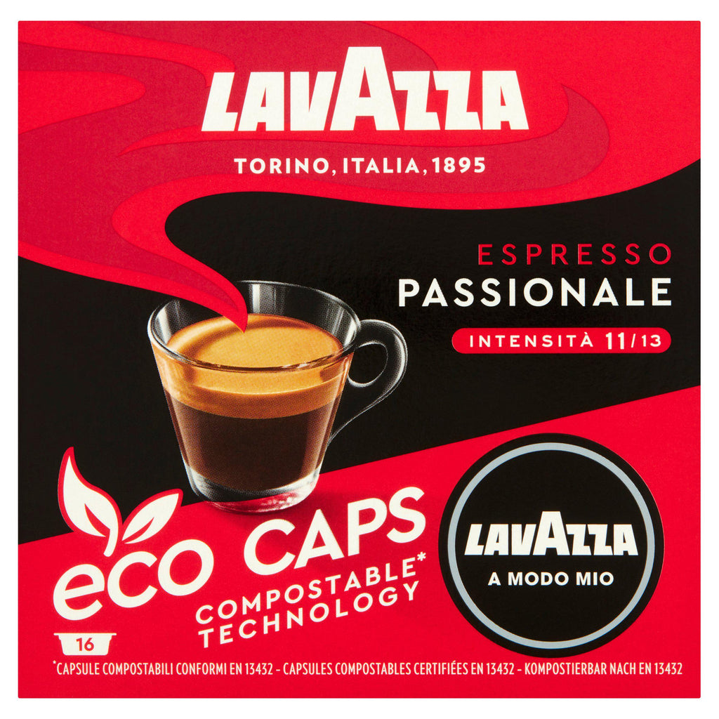 Lavazza A Modo Mio Passionale Coffee Capsules x16