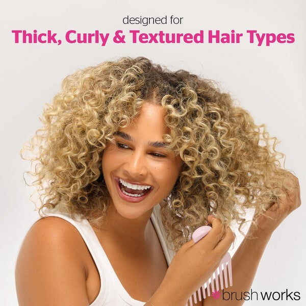 Brushworks afro comb set large and small, imported from the UK
