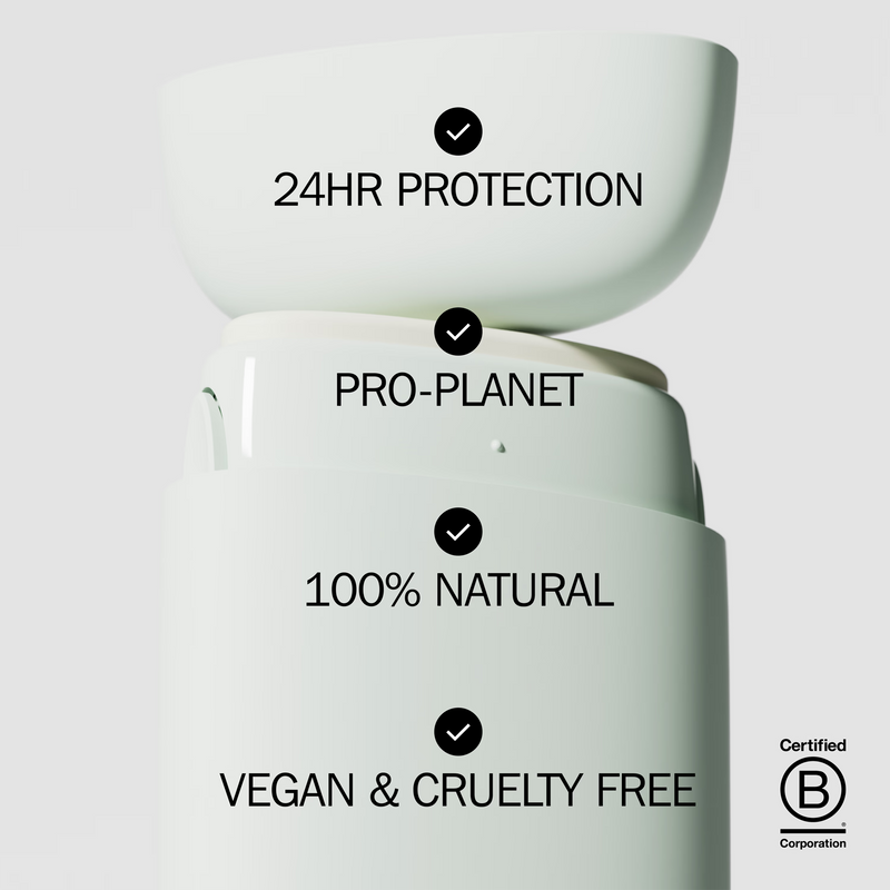 Fussy natural deodorant refill Tropic Tonic 40g (British brand)