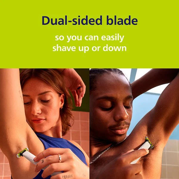 Philips OneBlade Intimate Blade 2 Pack, imported from the UK