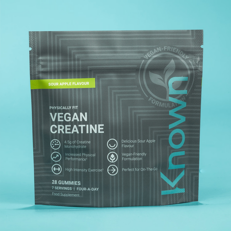 Known sour apple creatine gummies 28 pack, UK version