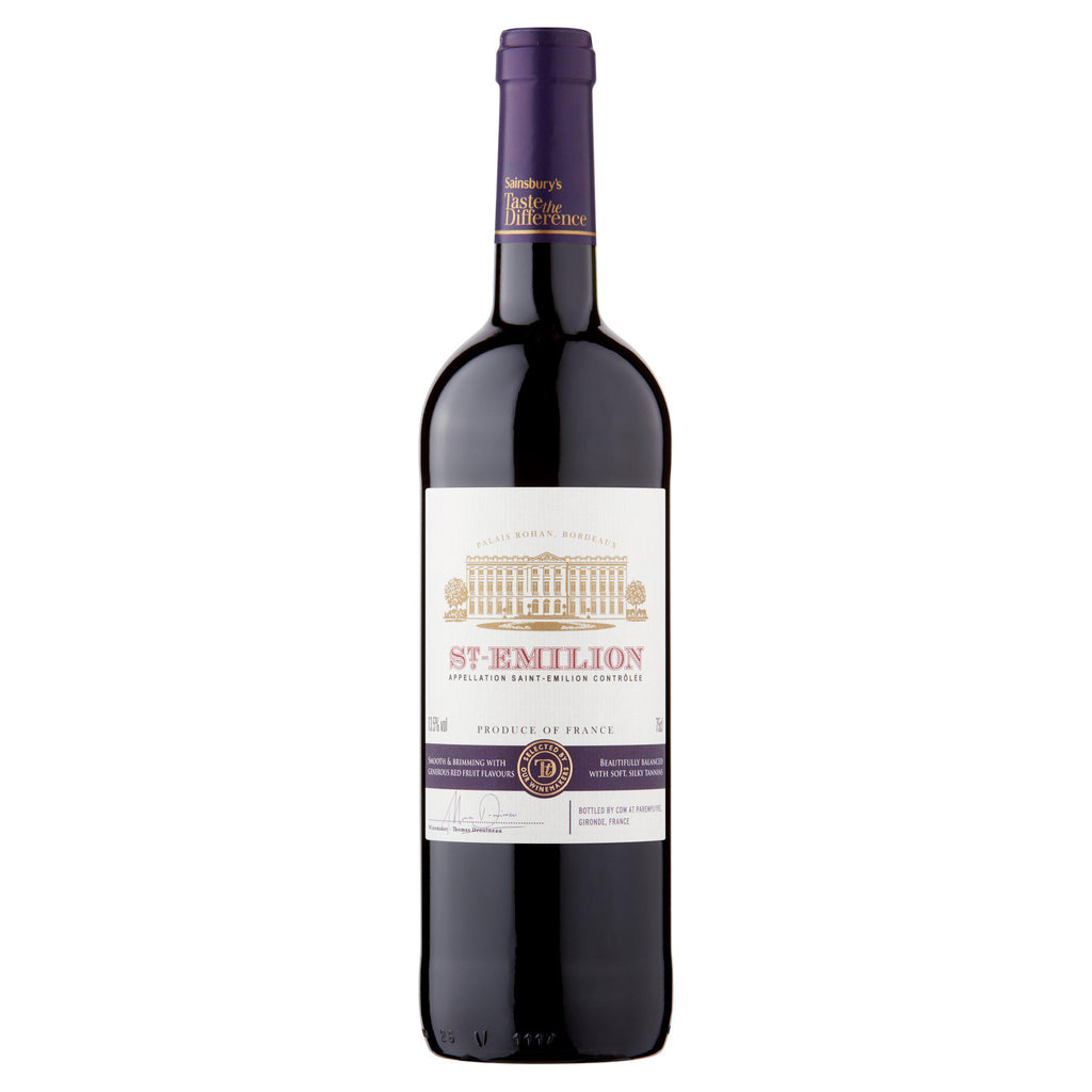 Sainsbury's St-Emilion, Taste the Difference 75cl