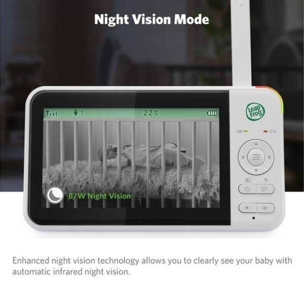 LeapFrog 2415 baby monitor 5-inch screen - British product