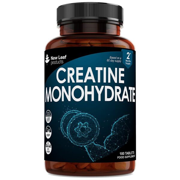 New Leaf Creatine Monohydrate Tablets 3000mg