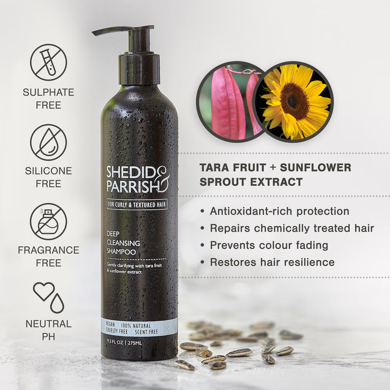 Shedid & Parrish deep cleansing shampoo 275ml - British product