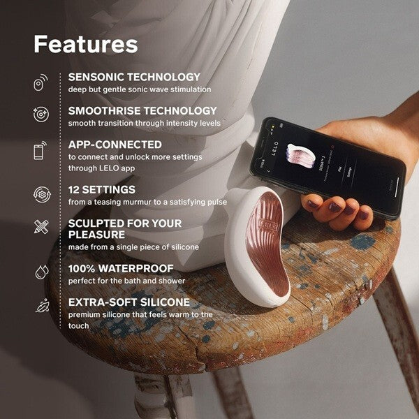 LELO Sona 3 clitoral massager with SenSonic technology (British brand)