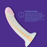 Mina Minty silicone dildo with suction cup, imported from the UK