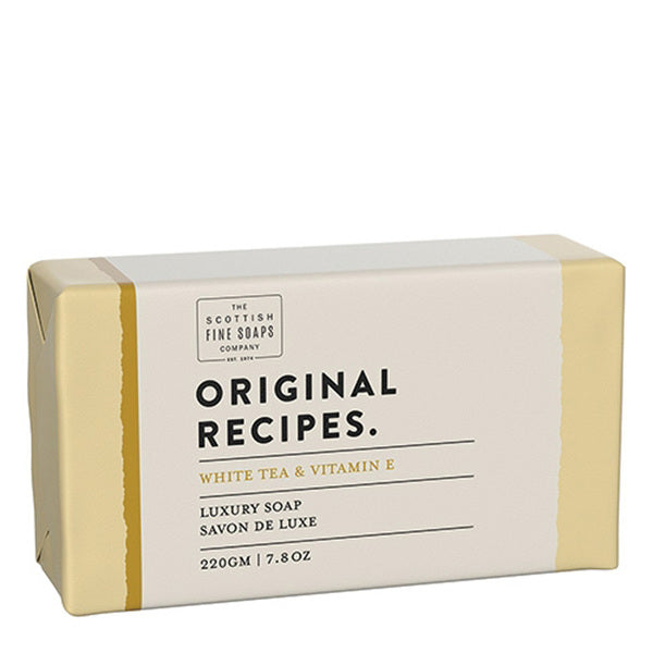 Scottish Fine Soaps Original White Tea & Vitamin E Soap GOODS Superdrug   