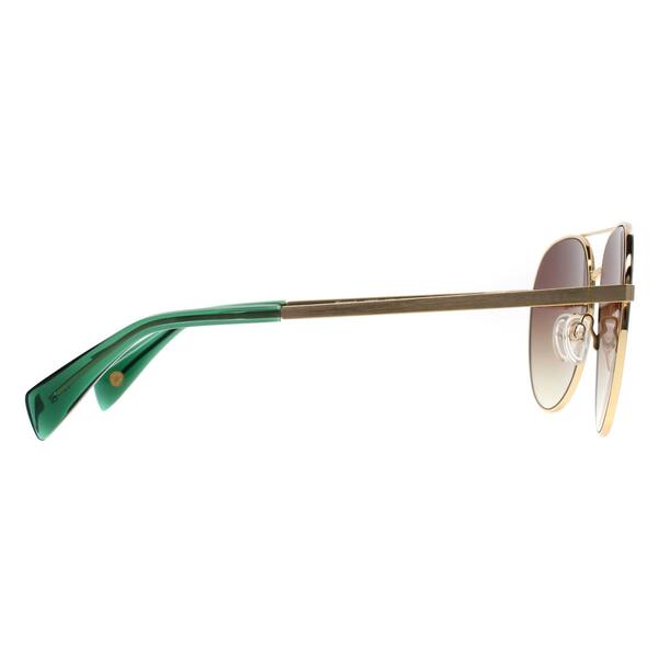 Ted Baker Konrad gold gradient unisex sunglasses - British product