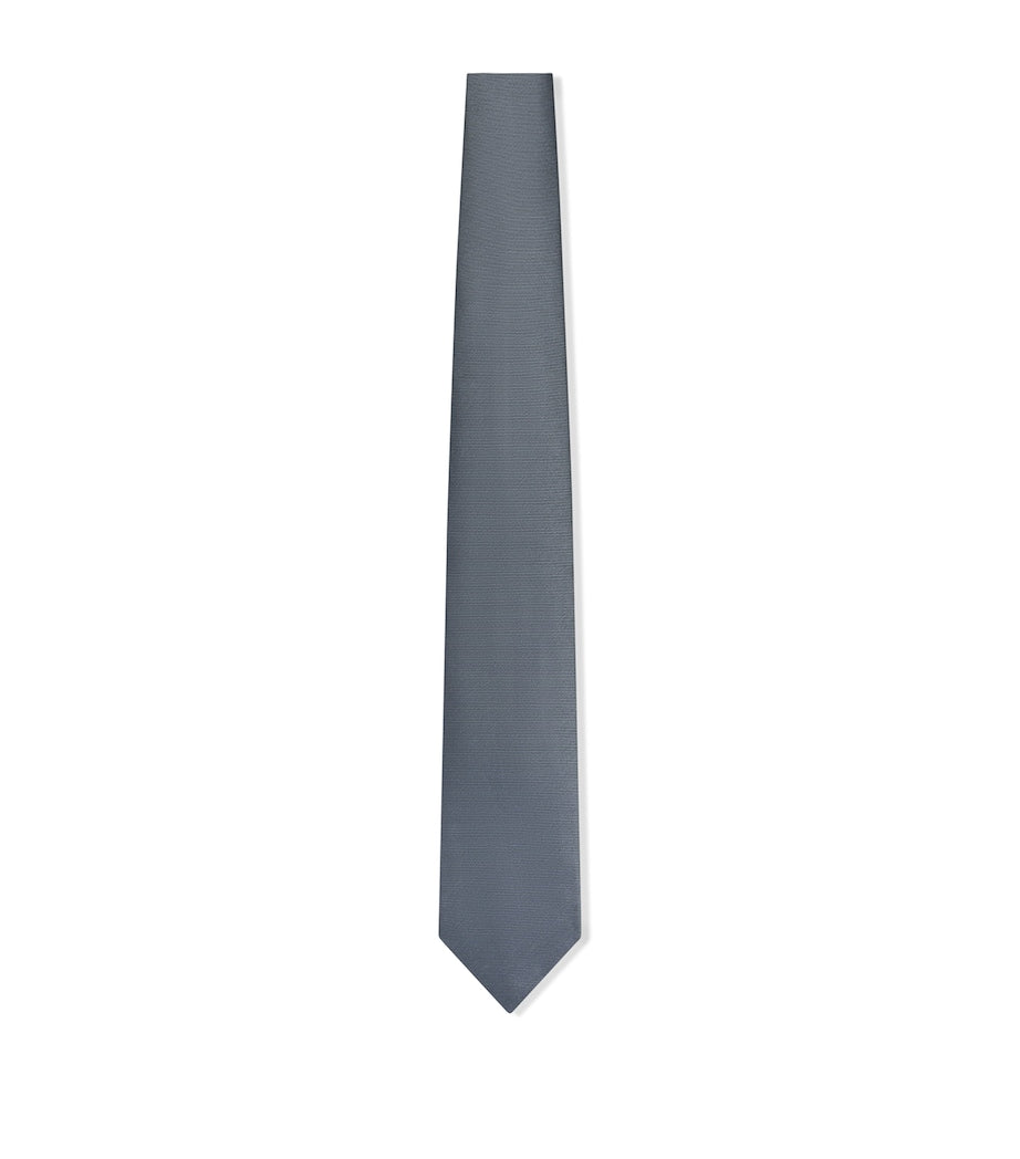 TOM FORD mulberry silk twill tie 8cm width, UK version
