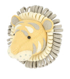 Fiona Walker mini organic wool tiger head decoration 25cm - British product