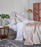 Gingerlily Windsor Silk Super King Duvet Cover 270cm x 270cm, UK version
