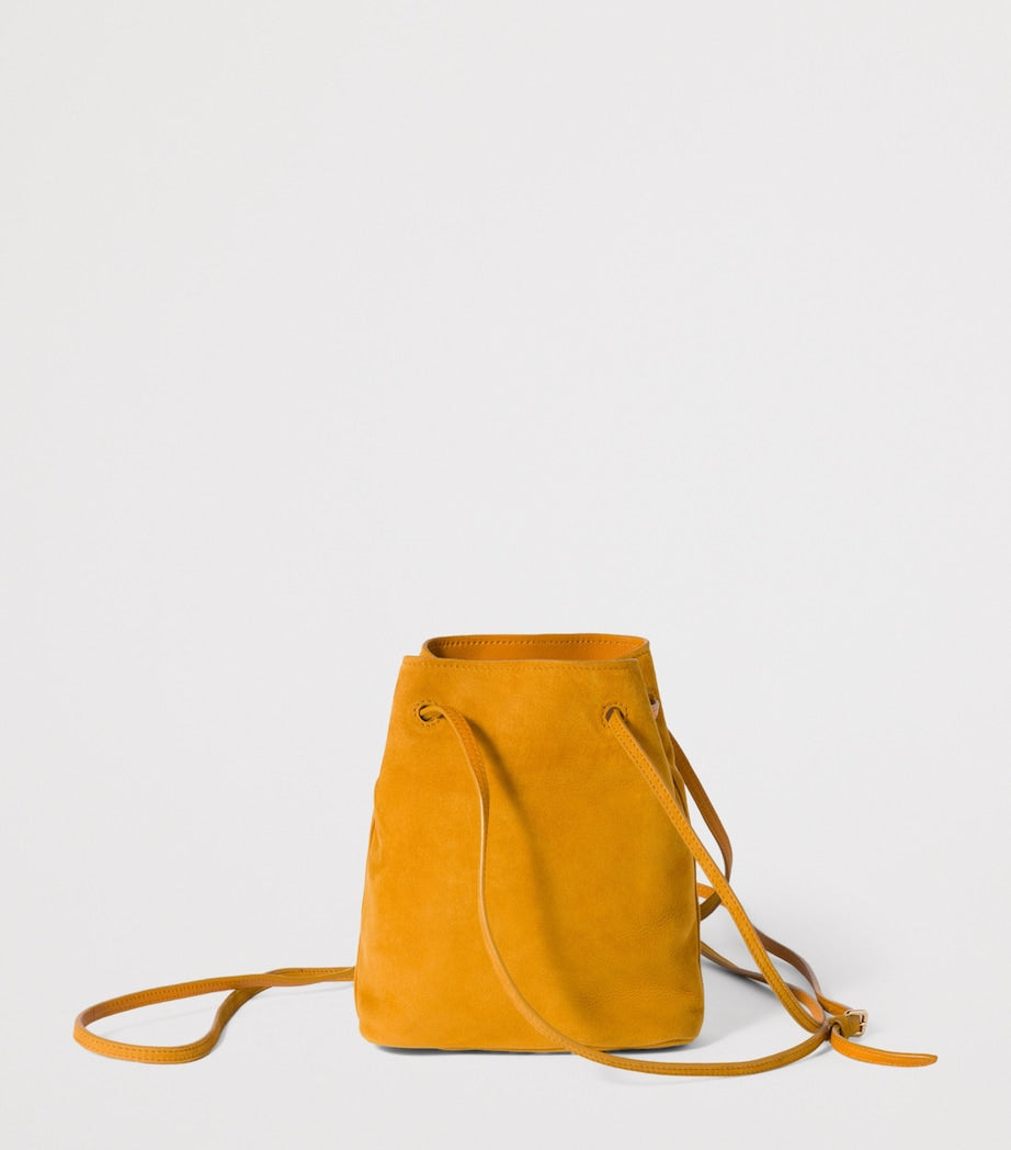 Miu Miu lambskin suede mini pouch - British product
