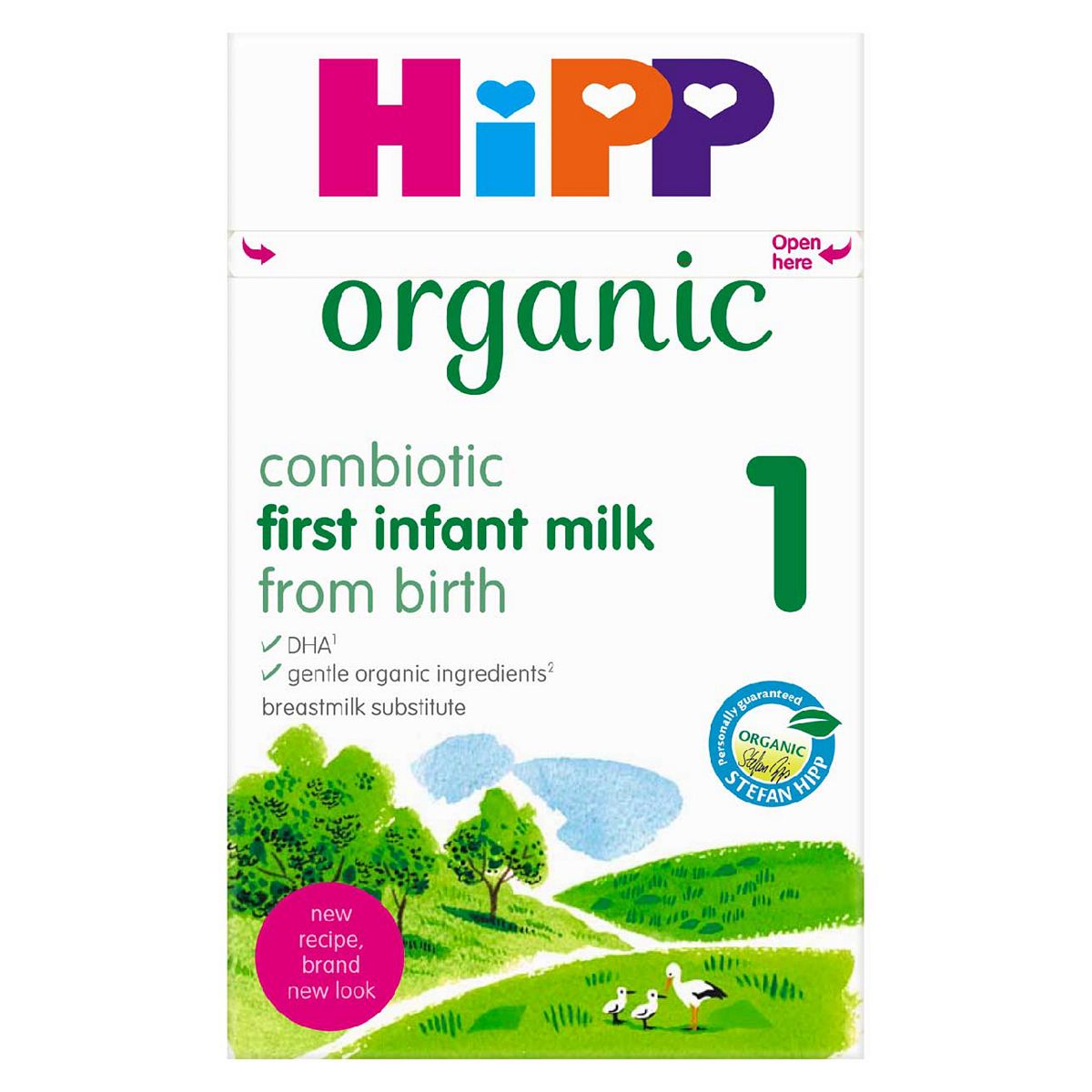 HiPP Organic 1 First Infant Baby Milk Powder from birth 800g GOODS Boots   