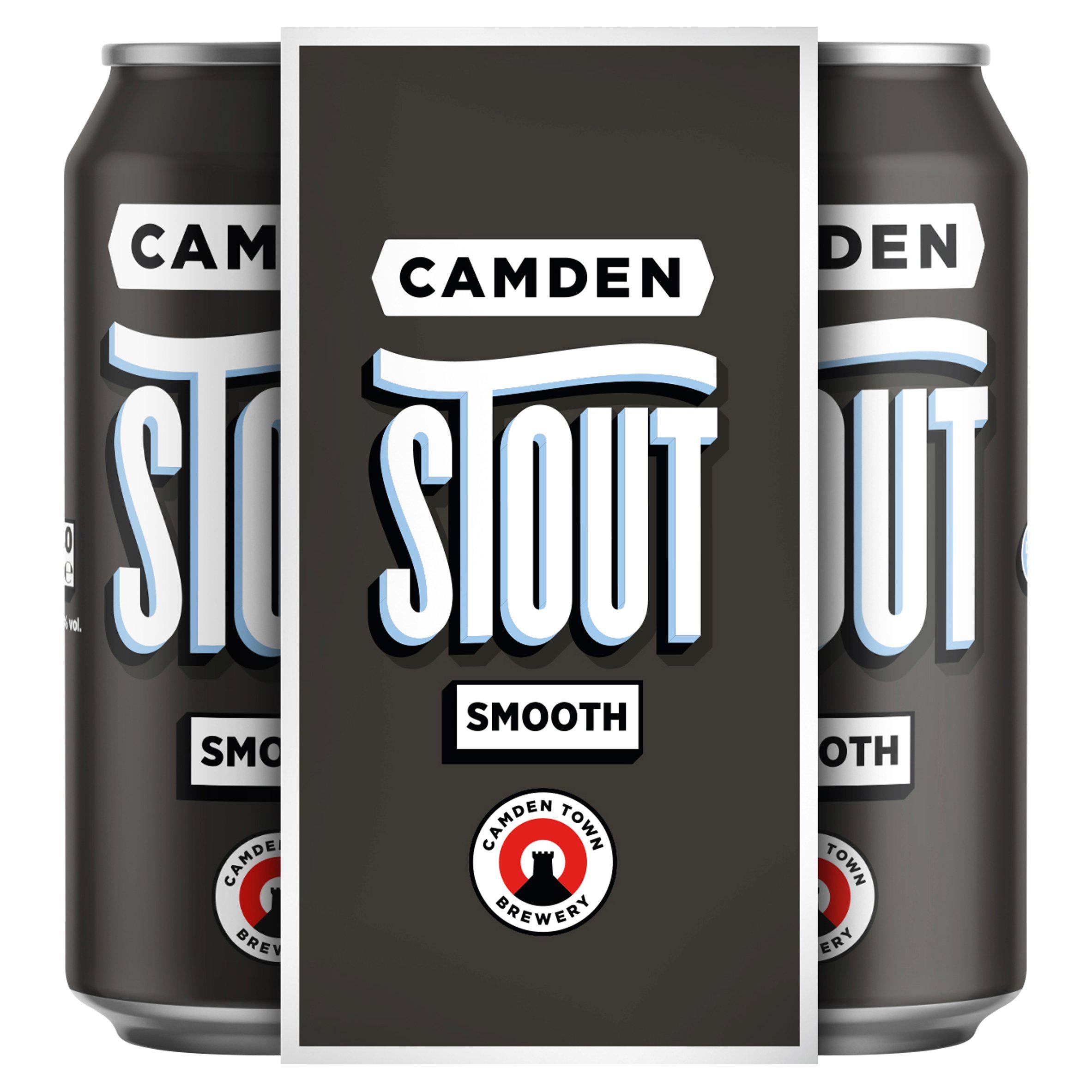 Camden Town Brewery Smooth Stout 4x440ml GOODS Sainsburys   