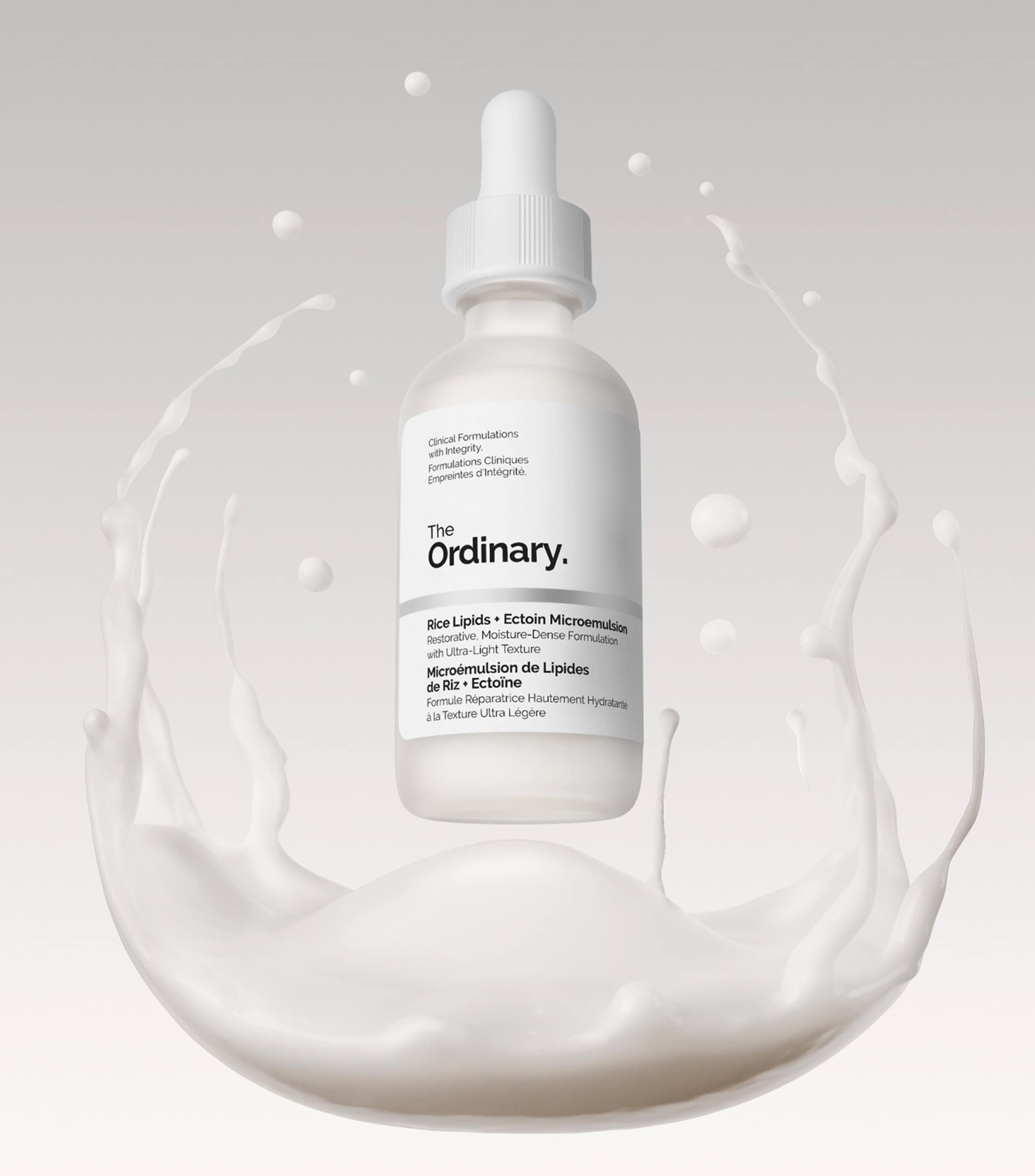 The Ordinary Rice Lipids + Ectoin Microemulsion moisturizer 120ml (British brand)