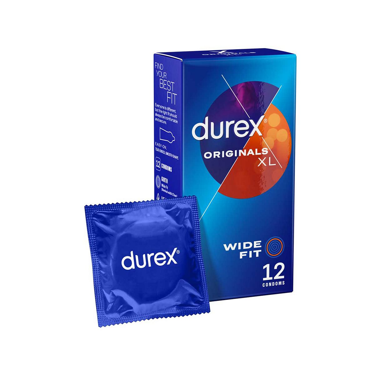 Durex XL Comfort Condoms - 12 Pack GOODS Boots   