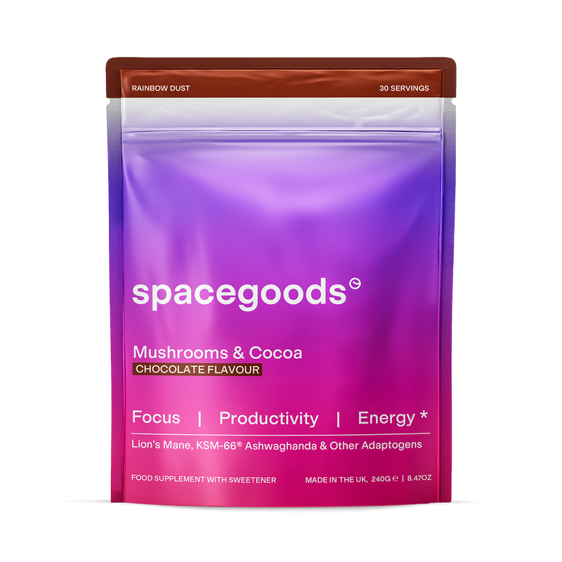 Spacegoods Rainbow Dust chocolate superfood powder 240g - British product