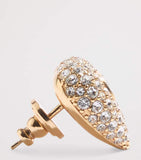 Valentino Garavani heart earrings with Swarovski crystals, UK version