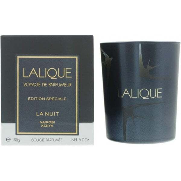 Lalique candle La Nuit 190g - British product