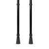 Cool Crutches black ergonomic forearm crutches adjustable (British brand)