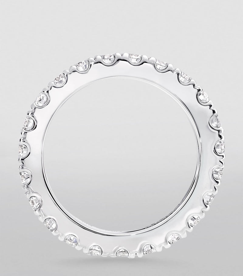 Graff classic eternity ring platinum diamonds - British product