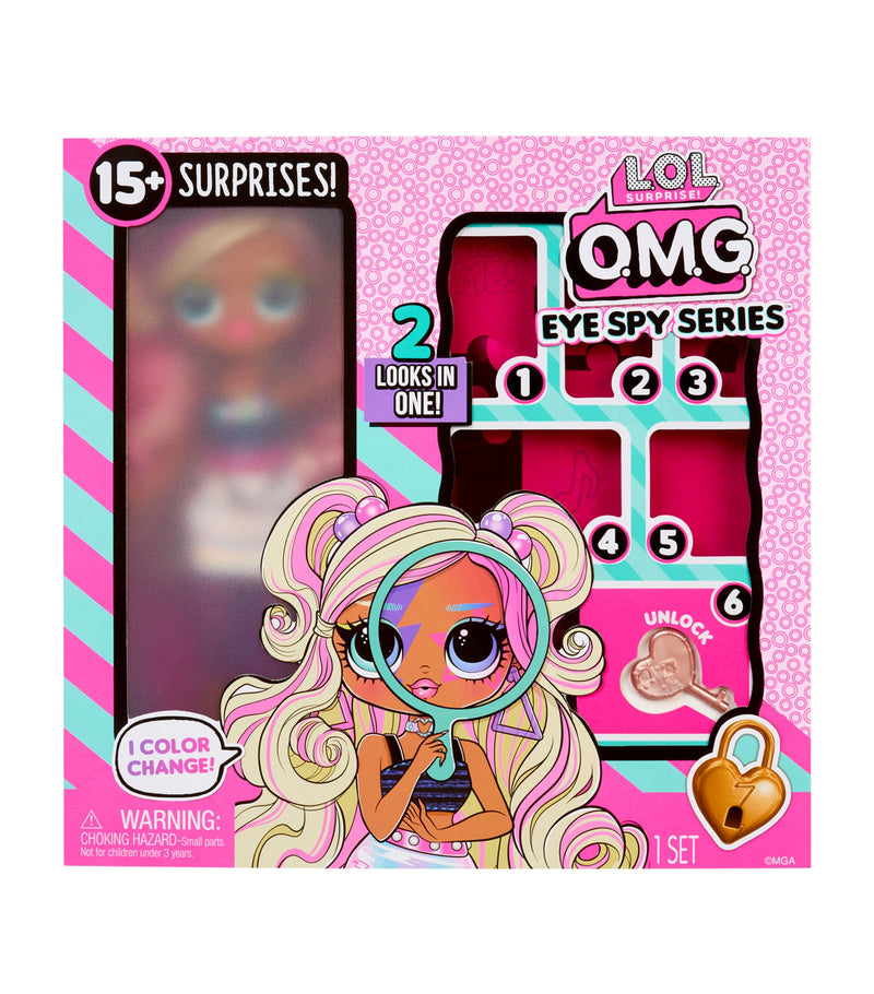 LOL OMG Eye Spy Rockstar doll, UK version