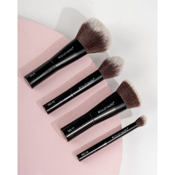 Brushworks On The Move Makeup Minis 4 Piece Brush Set - British product
