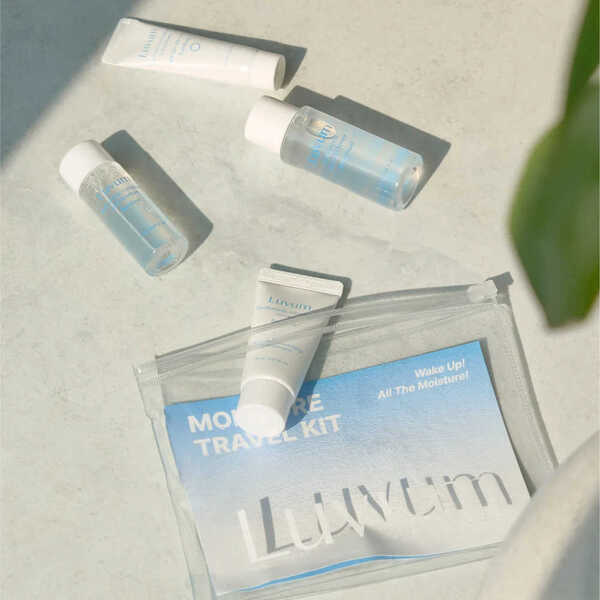 Luvum Moisture Travel Kit 4-piece set - British product