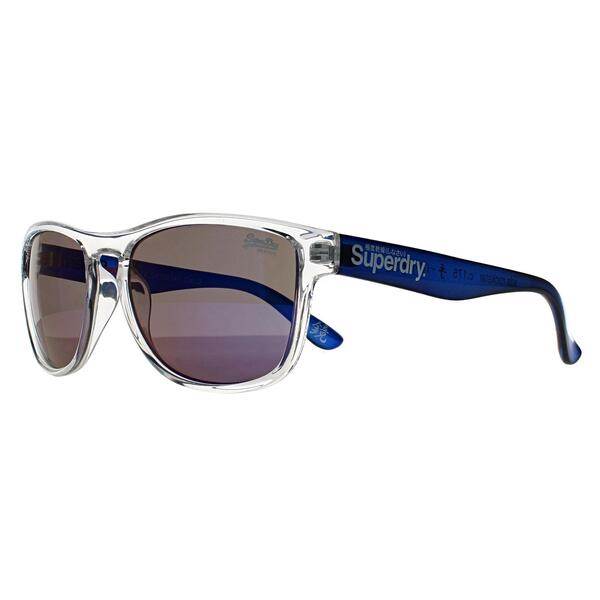Superdry Rockstar clear mirrored sunglasses - British product