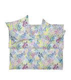 Schlossberg floral king duvet cover in satin fabric, 230cm x 220cm (British brand)