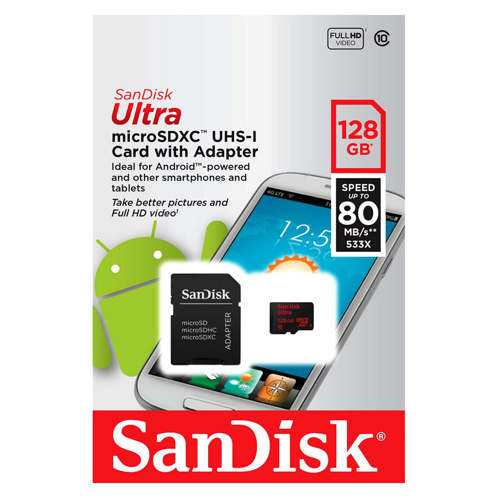 Sandisk Ultra Micro SD Card 128GB