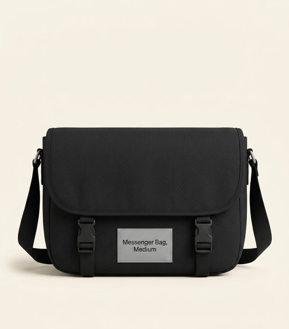 Burberry leather embossed messenger bag, imported from the UK