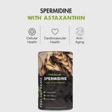 Feel Supreme spermidine with astaxanthin supplement 60 capsules - British product