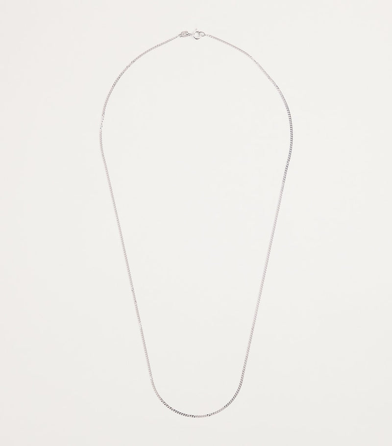 Astrid & Miyu Bold Miyu necklace in 9kt white gold (British brand)