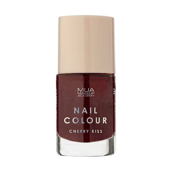 MUA Nail Polish Cherry Kiss, imported from the UK