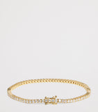 Harrods yellow gold and diamond tennis bracelet 2.00ct, UK version