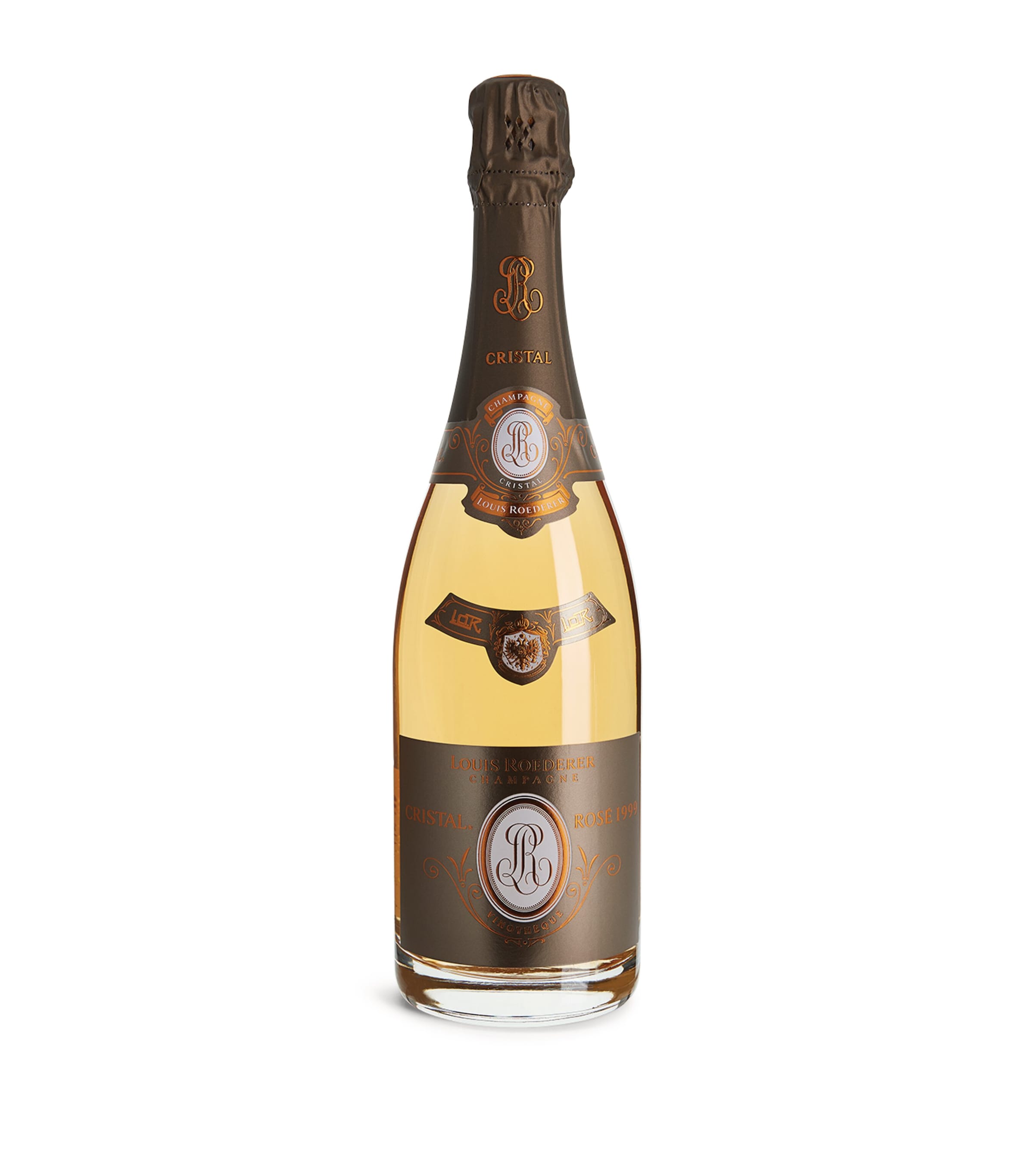 Louis Roederer Cristal Vinothèque Rosé Champagne 1999 75cl, UK version
